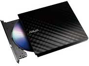 ASUS External Portable Slim USB Black DVD-RW